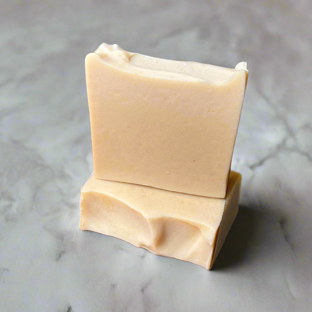 Unscented goat milk soap