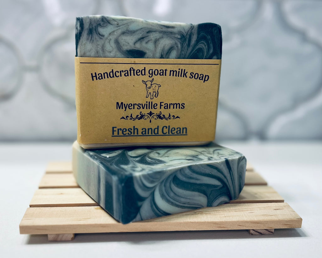 Fresh and Clean goat milk soap